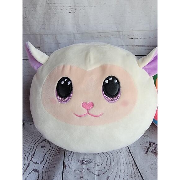 Ty Squish A Boo Fluffy The Lamb Ness Caterpillar 8 Inch Plush Stuffed Animal Toy - Picture 3 of 8